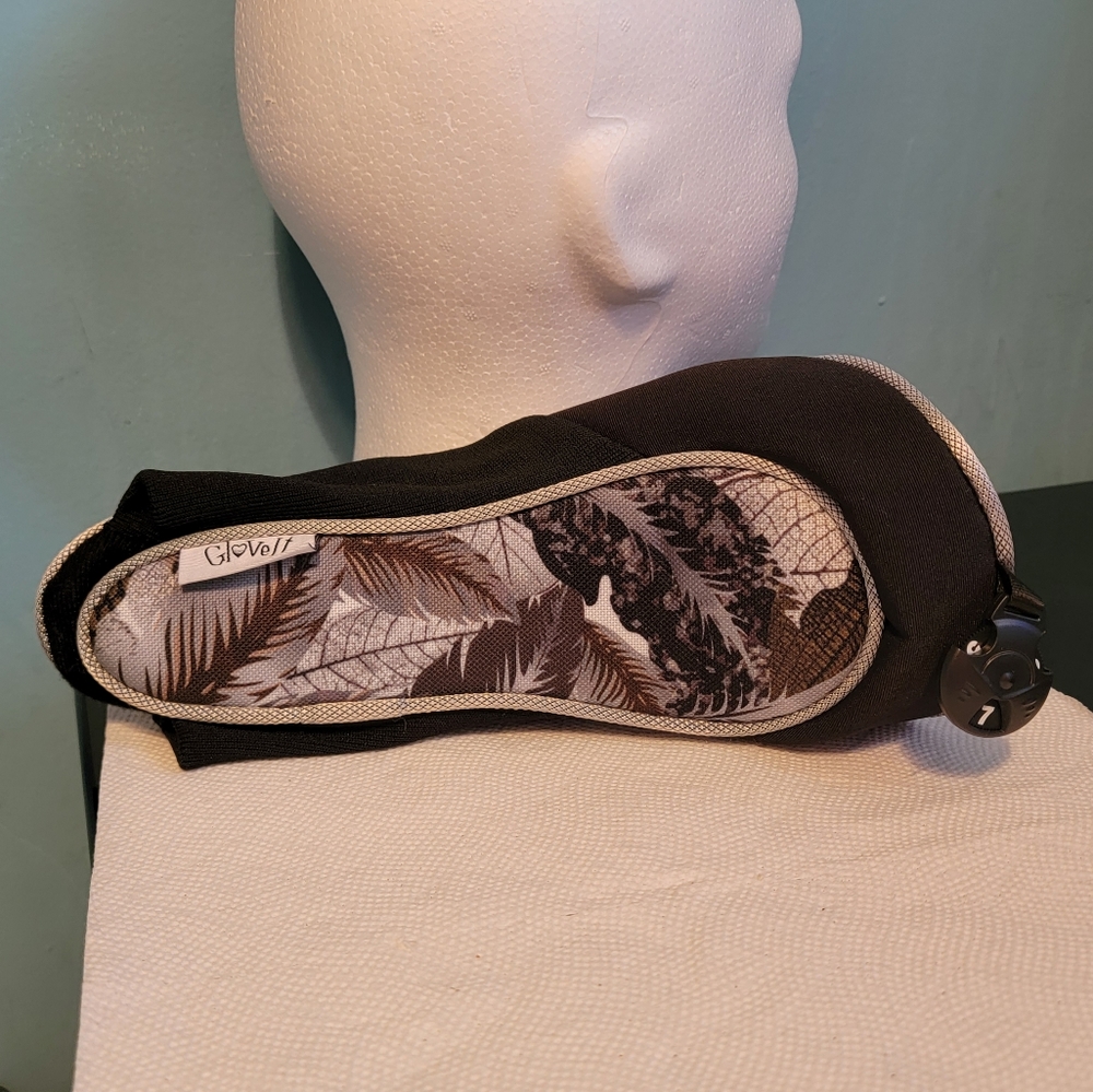 Glovelt Golf Ladies Hybrid Rescue Head Cover, Black & Brown